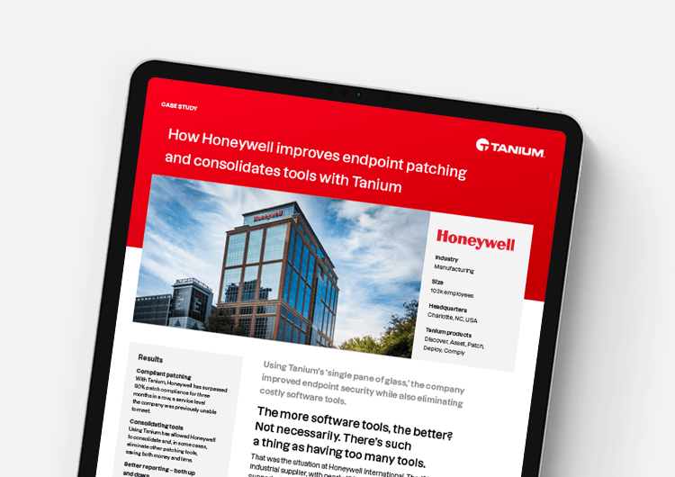 Comment Honeywell automatise les correctifs de serveur avec ServiceNow + Tanium