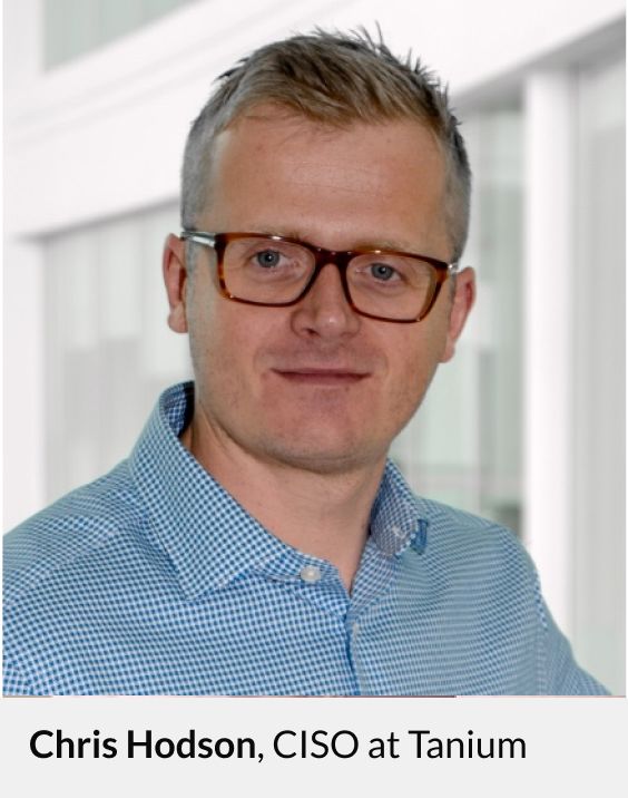 Portrait professionnel de Chris Hodson, RSSI chez Tanium