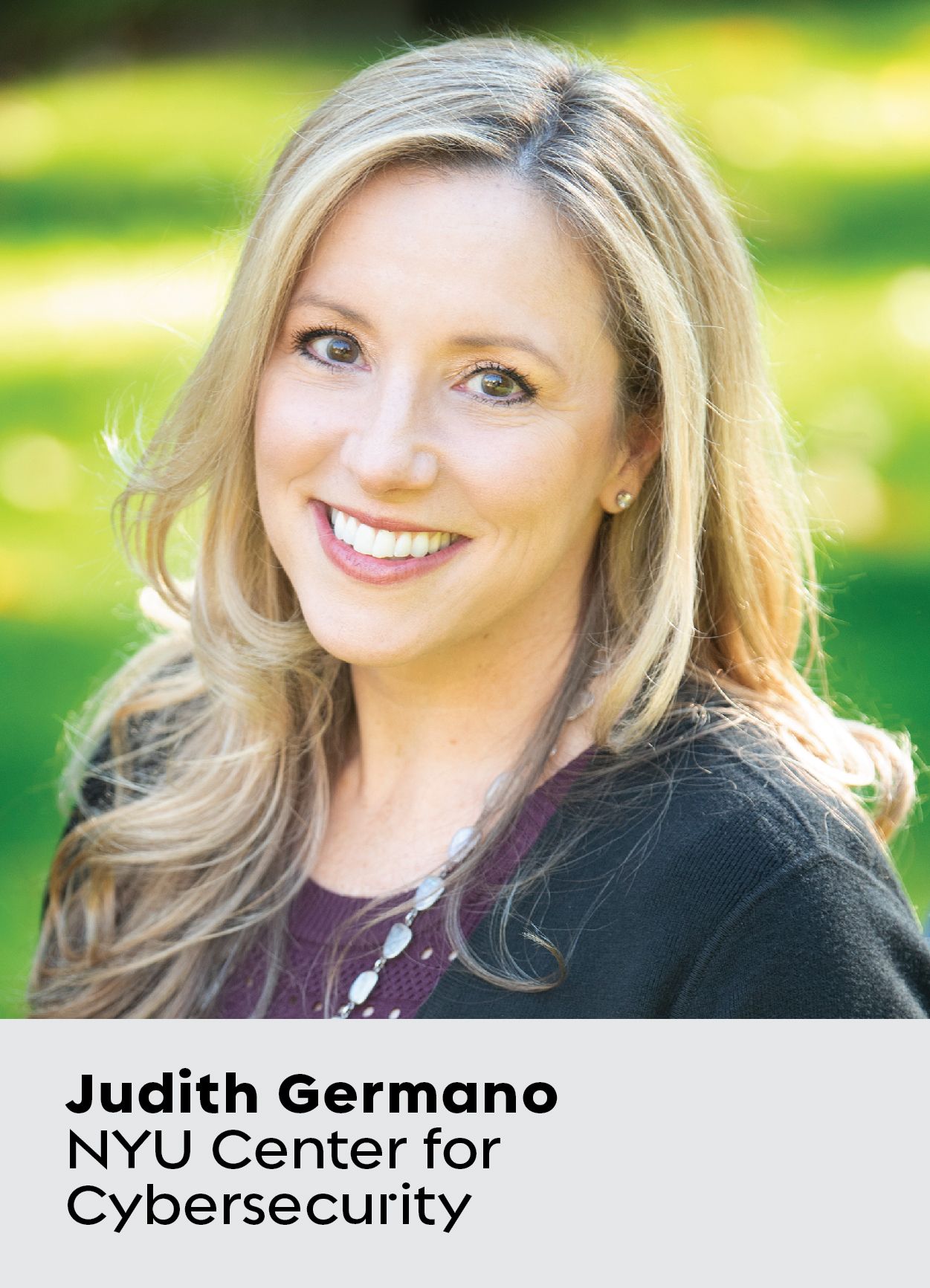 Photo de Judith Germano, NYU Center for Cybersecurity