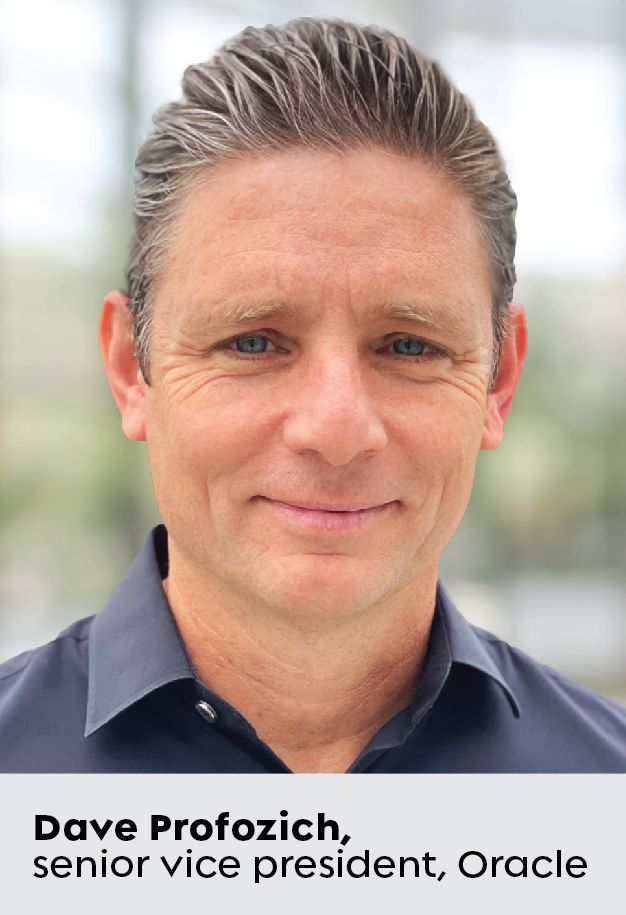 Portrait de Dave Profozich, vice-président senior chez Oracle