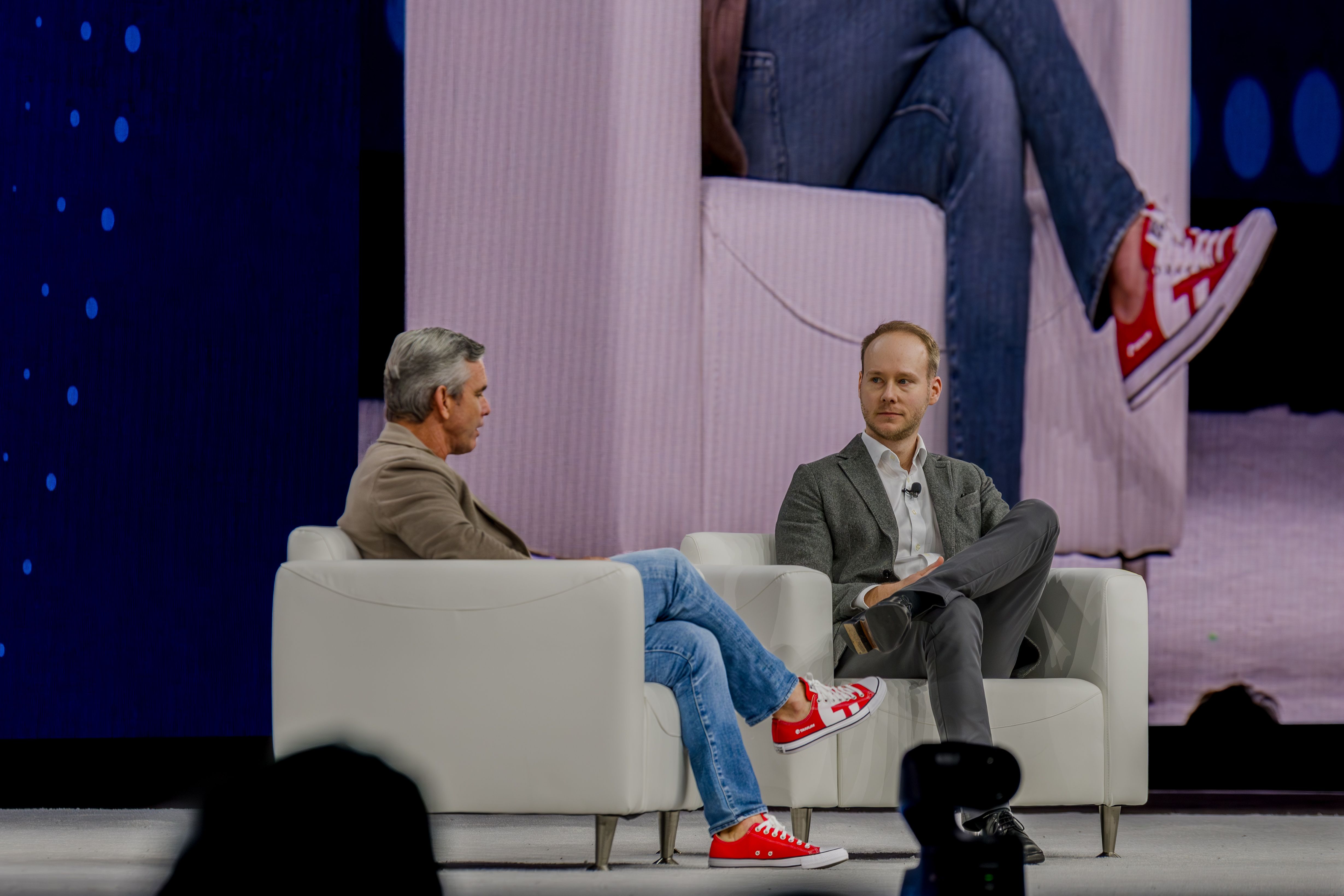 Image du PDG de Tanium, Dan Streetman, et du directeur des pratiques de sécurité mondiale d’Avanade, Jason Revill