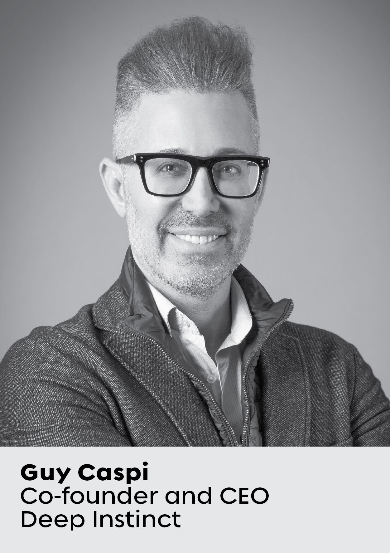 Photo de Guy Caspi, cofondateur et PDG de Deep Instinct