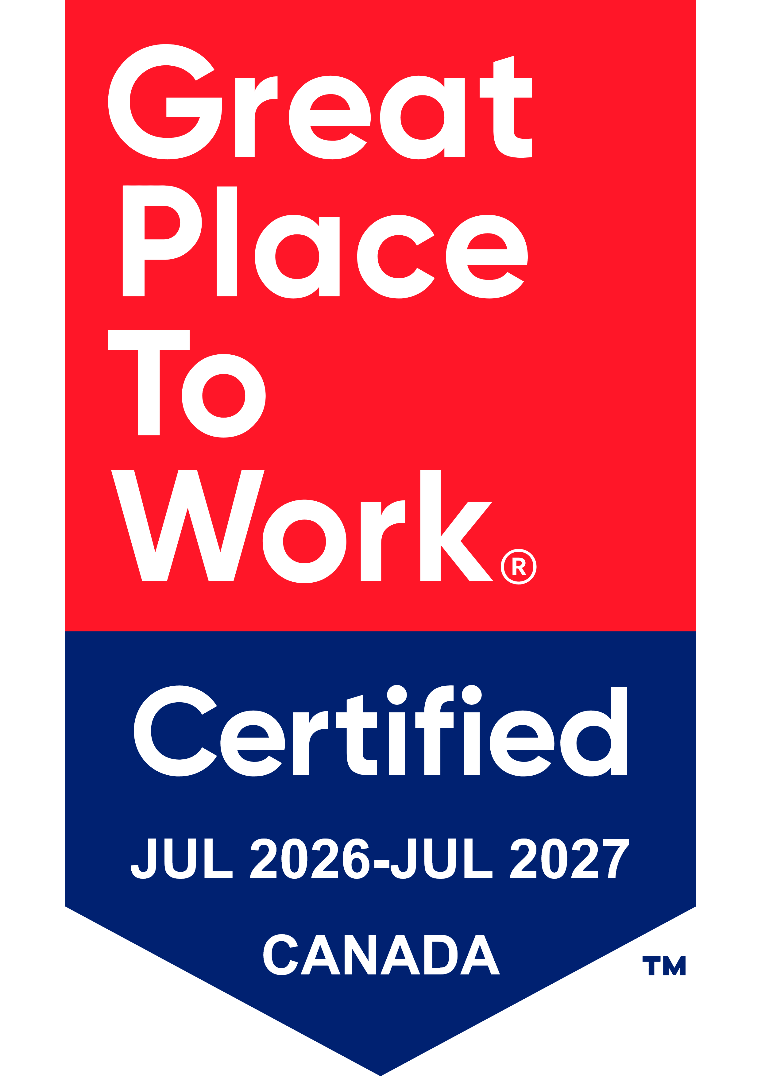 Canada Great Place to Work Certification