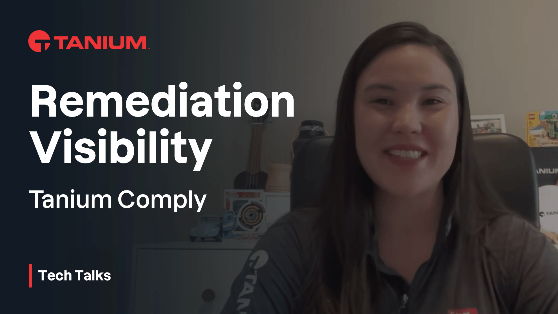 Image miniature de la vidéo sur la visibilité de la remédiation avec Tanium Comply - Tanium Tech Talks #121