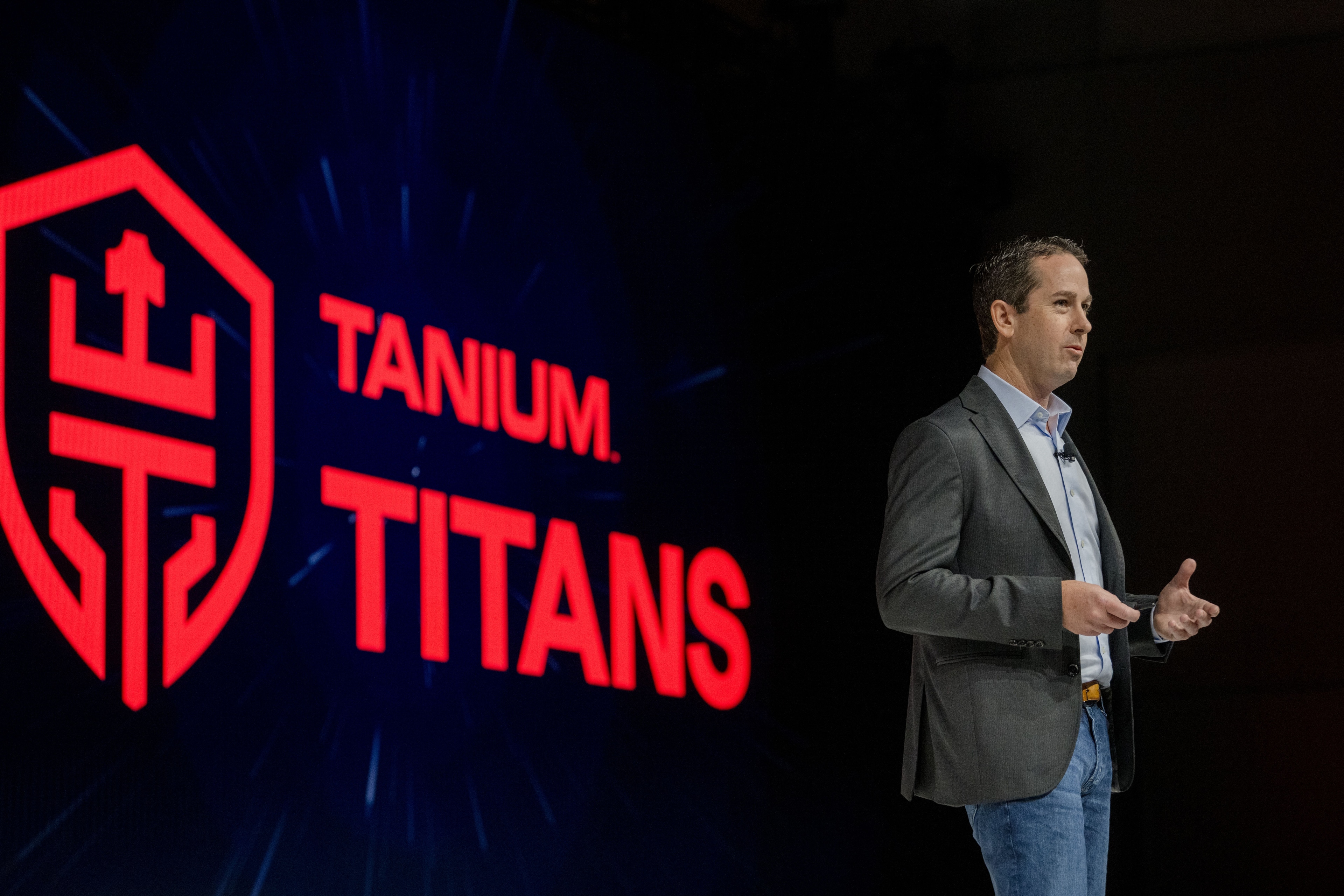 Image du directeur de la clientèle de Tanium, Charles Ross