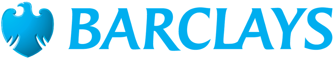 Logo bleu de Barclays