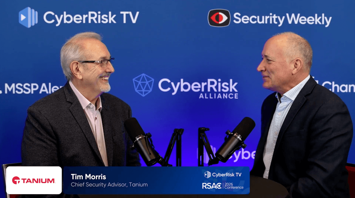 Intelligence endpoint en temps réel pour la sécurité à l'ère de l'IA : Tim Morris à la RSAC 2026 miniature vidéo