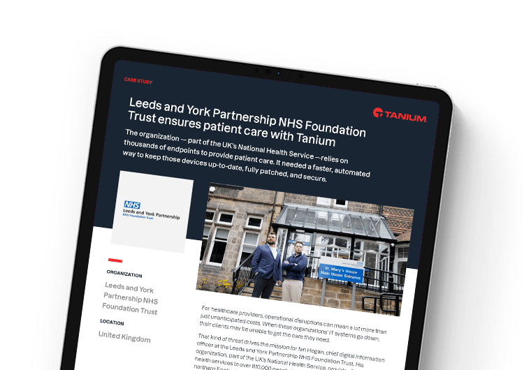 Image présentée sur mobile : étude de cas Leeds NHS