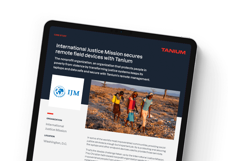 Image présentée sur mobile : étude de cas IJM