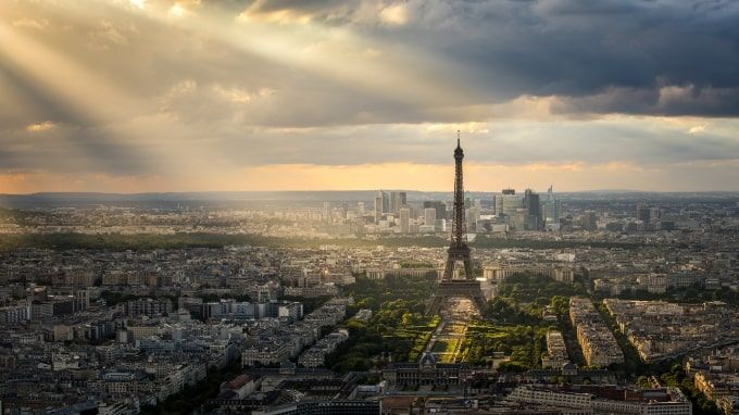 Photo de la tour Eiffel à Paris, France