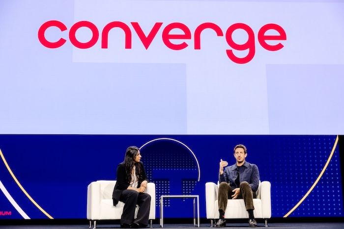 Converge 2025 Tanium SVP Technology Strategy and AI Harman Kaur et Global AI Advisor et ancien responsable GTM à l’OpenAI Zack Kass