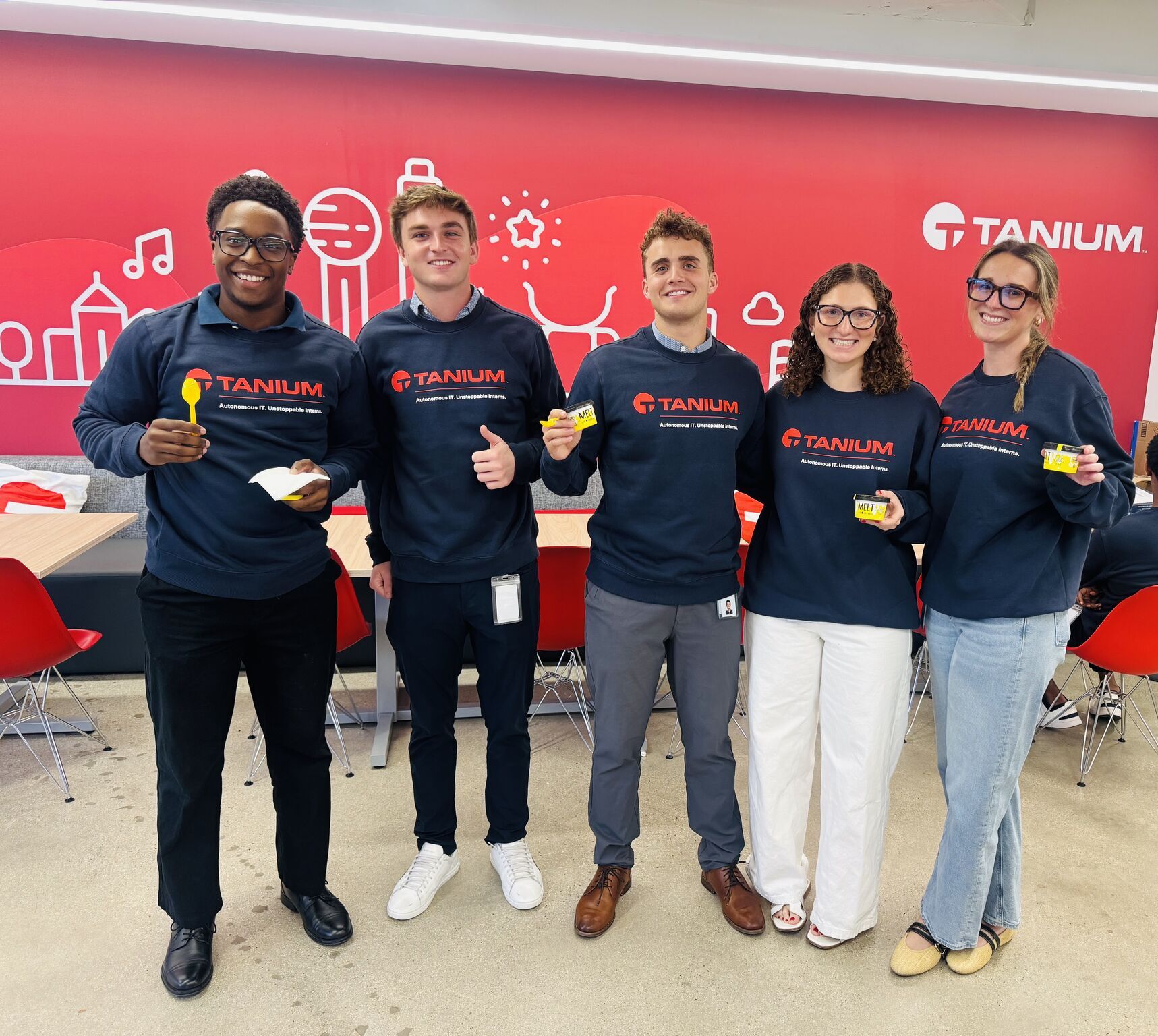 2026 stagiaires d’été au bureau de Tanium à Addison, au Texas