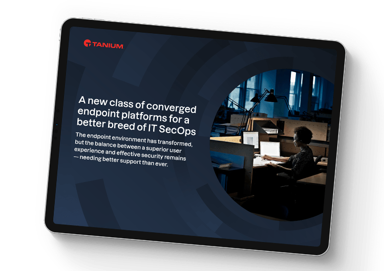 Une nouvelle classe de plateformes d’endpoints convergents pour une meilleure génération de SecOps informatiques