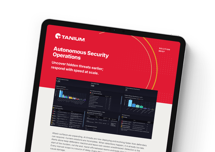 Image de la fiche solution Security Operations pour mobile